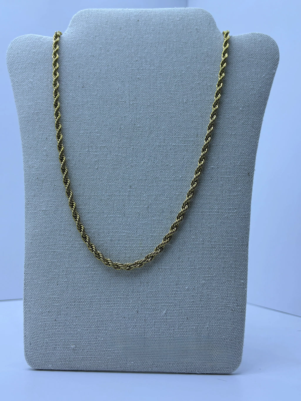 Twisted Chain Necklace - 18K Gold Plated Unisex